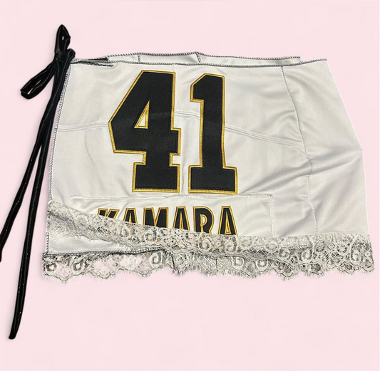 Saints Wrap Skirt